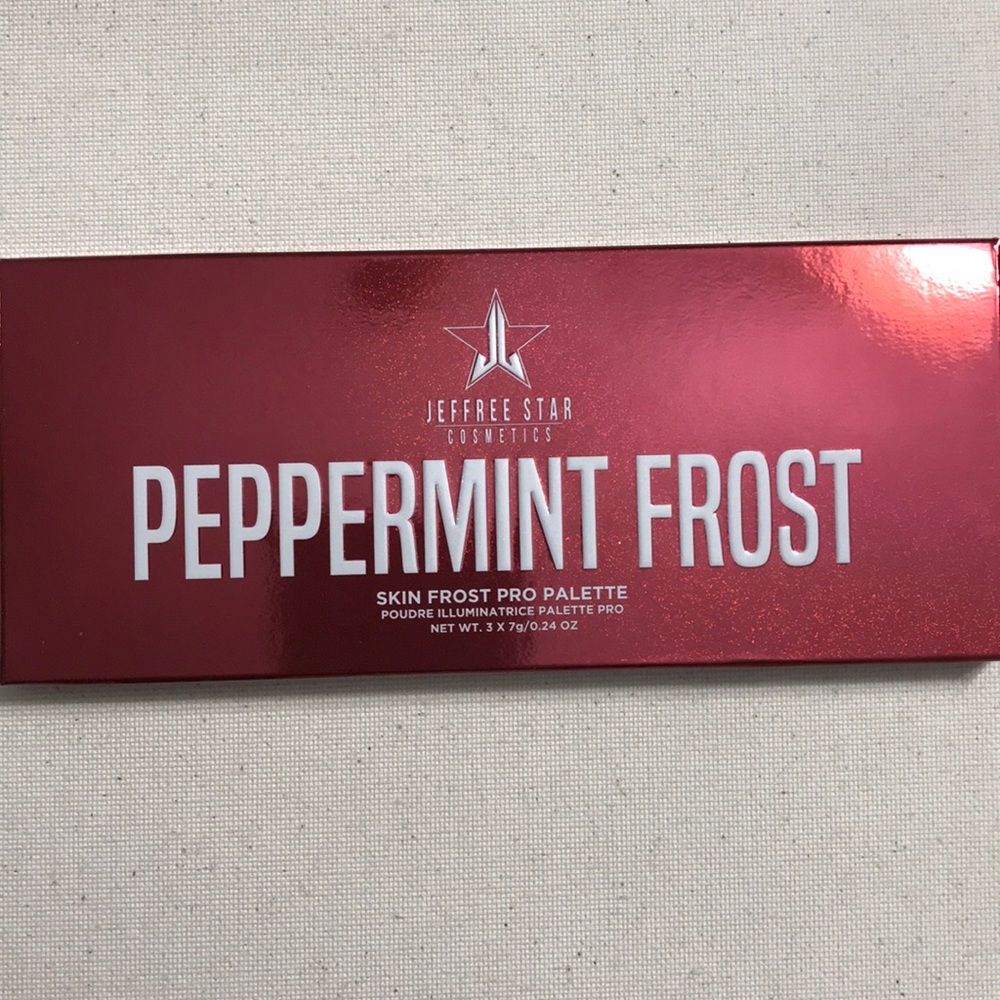 Jeffree Star Peppermint Frost Highlighter Palette